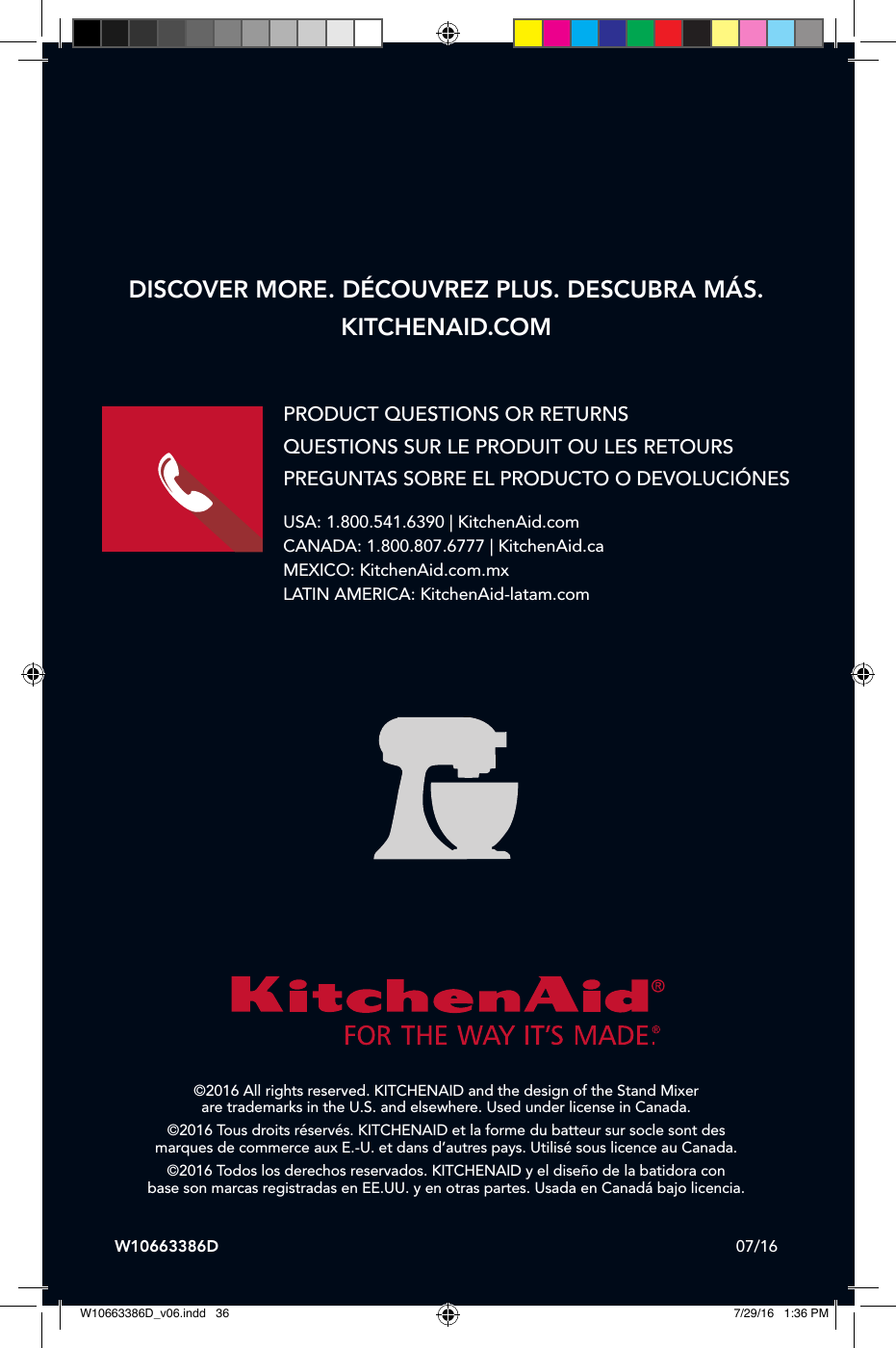 Page 12 of 12 - Kitchenaid KST4054AQ0 User Manual  MULTI COOKER & STIRRING TOWER - Manuals And Guides 1709485L