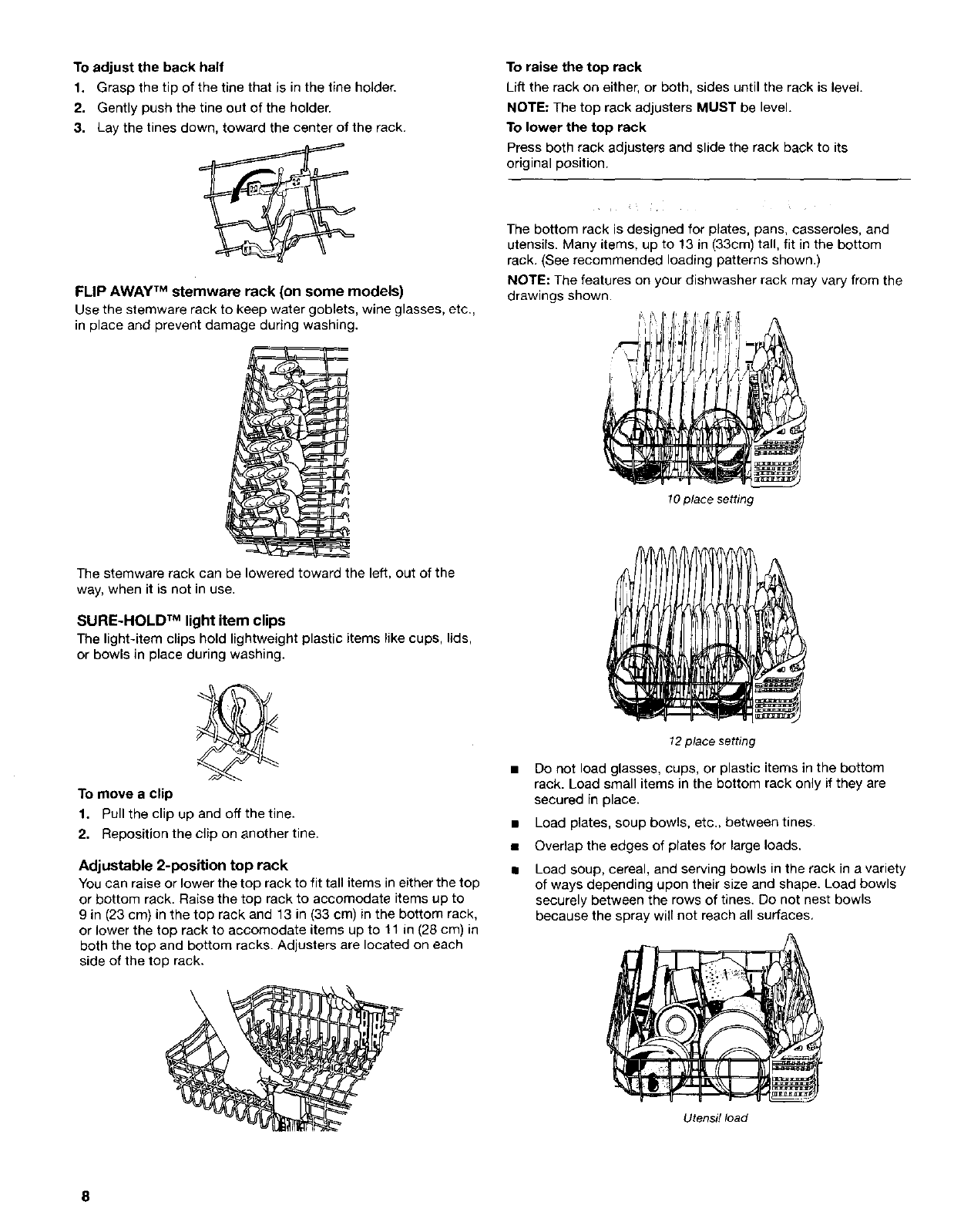 Kitchenaid KUDS01DJBL0 User Manual DISHWASHER Manuals And Guides L0080001
