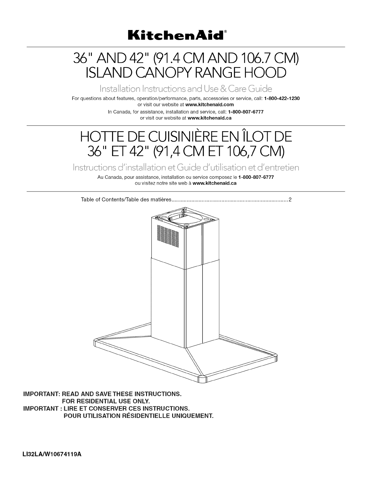 Kitchenaid Range Hood Instructions Wow Blog