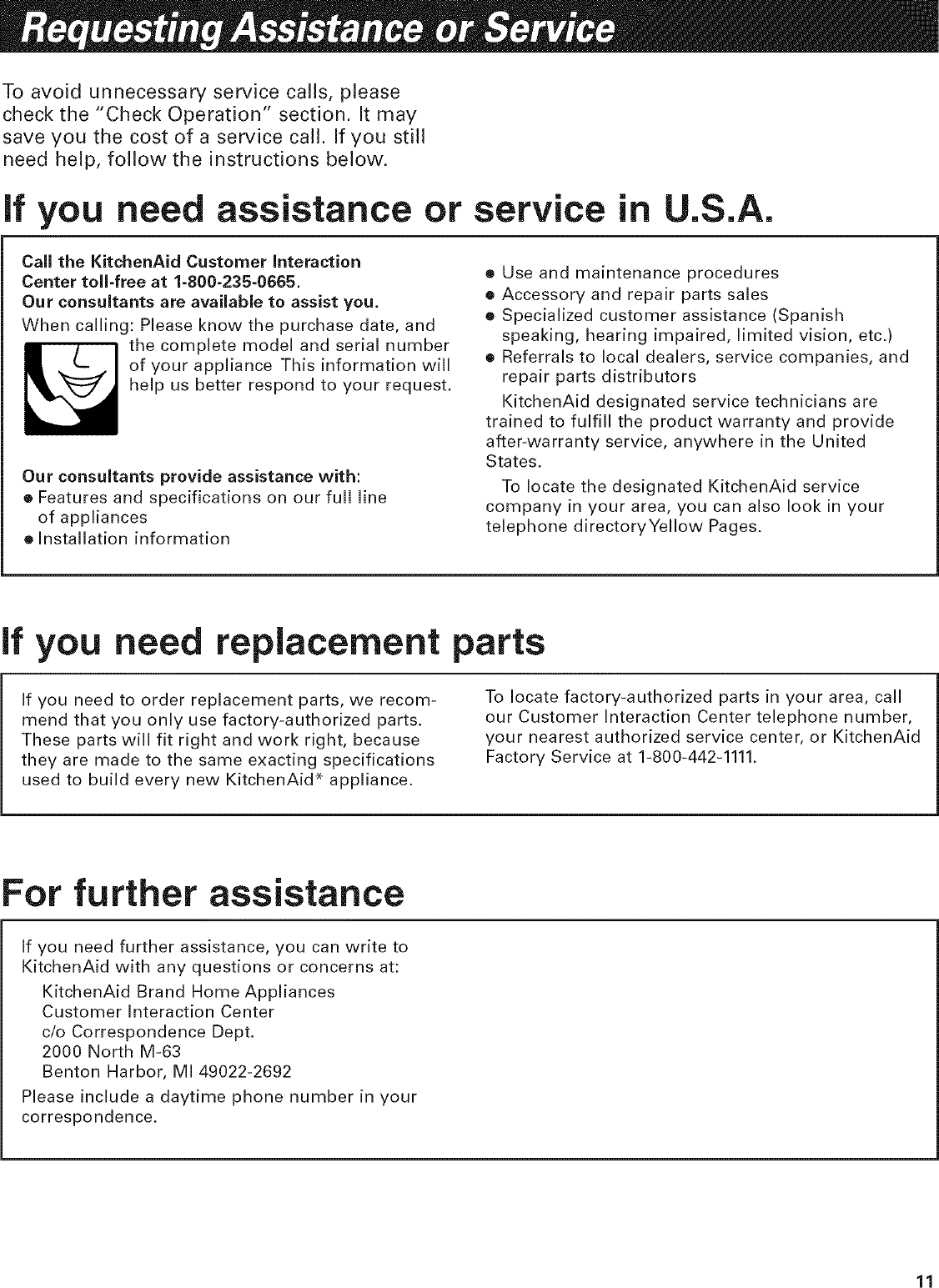Page 11 of 12 - Kitchenaid KWCU300LSS1 User Manual  RANGE HOOD - Manuals And Guides L0605387