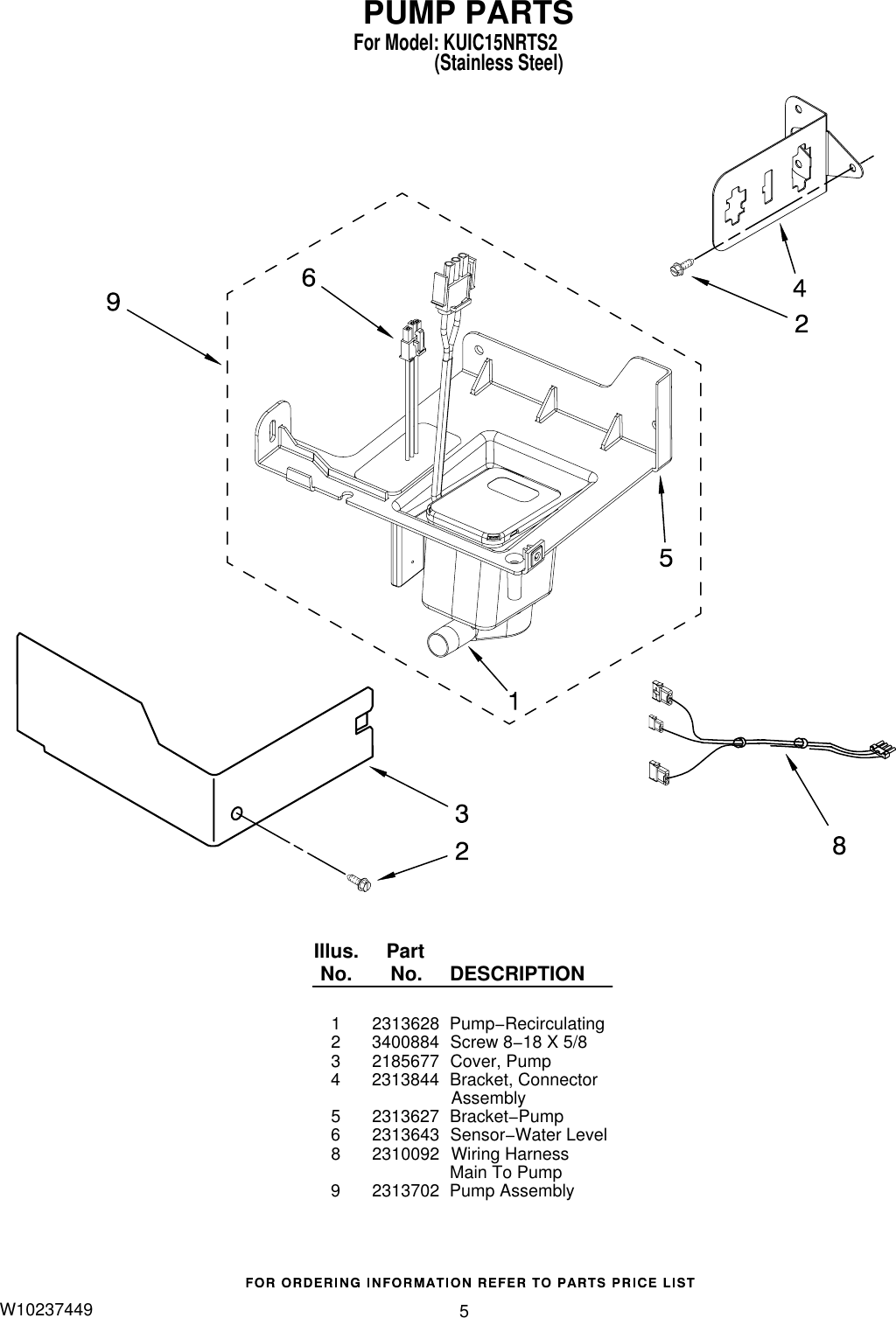 Page 5 of 9 - Kitchenaid Kitchenaid-Kuic15Nrts2-Users-Manual-  Kitchenaid-kuic15nrts2-users-manual