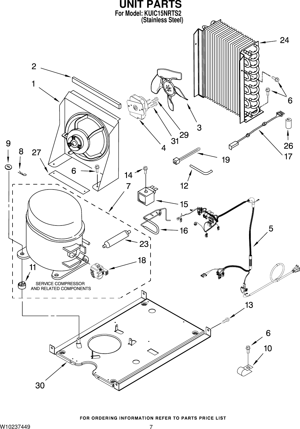 Page 7 of 9 - Kitchenaid Kitchenaid-Kuic15Nrts2-Users-Manual-  Kitchenaid-kuic15nrts2-users-manual