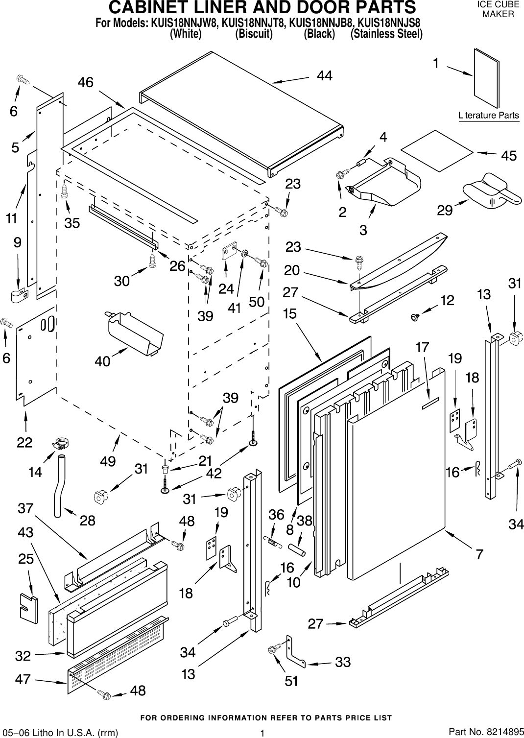 Page 1 of 9 - Kitchenaid Kitchenaid-Kuis18Nnjb8-Users-Manual-  Kitchenaid-kuis18nnjb8-users-manual