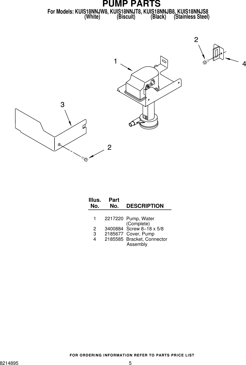 Page 5 of 9 - Kitchenaid Kitchenaid-Kuis18Nnjb8-Users-Manual-  Kitchenaid-kuis18nnjb8-users-manual