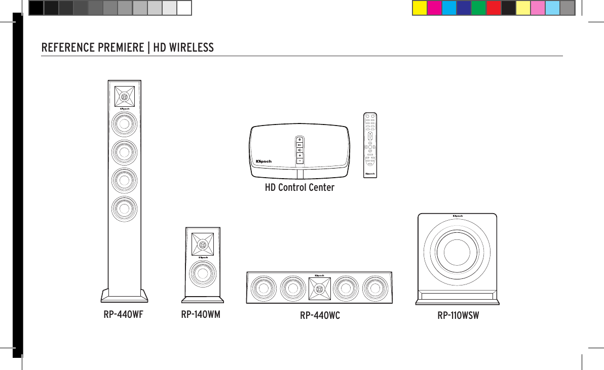 RP-440WF RP-140WM RP-440WC RP-110WSWHD Control CenterREFERENCE PREMIERE | HD WIRELESS