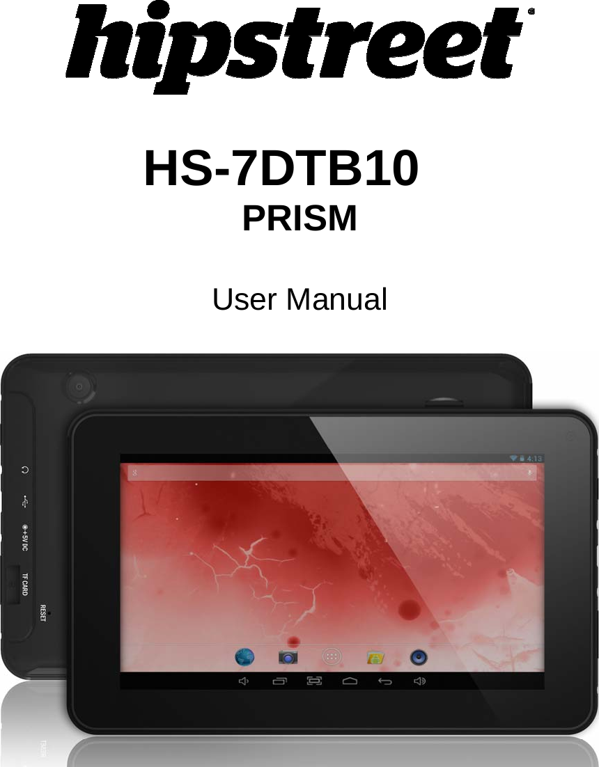       HS-7DTB10 PRISM  User Manual        