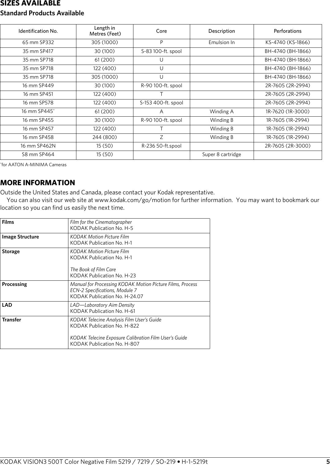 Page 5 of 6 - Kodak Kodak-5219-Users-Manual- TI2647 Kodak-5219-users-manual