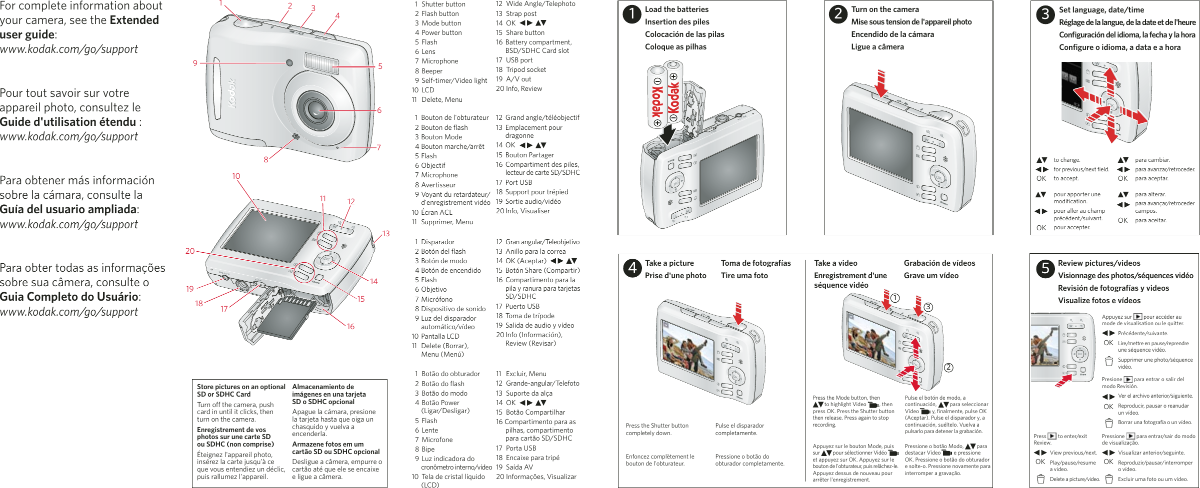 Page 2 of 2 - Kodak Kodak-Easyshare-Cd22-Users-Manual- CD22 FUG-US&C-4H7160_LR  Kodak-easyshare-cd22-users-manual