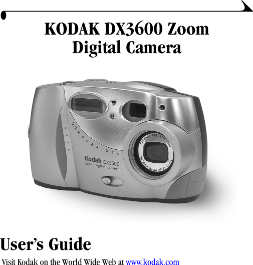 Kodak Easyshare Dx3600 Users Guide