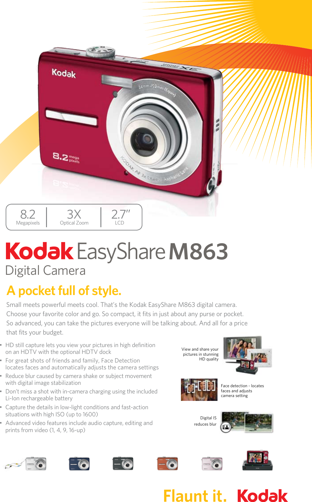 Page 1 of 2 - Kodak Kodak-Easyshare-M863-Users-Manual-  Kodak-easyshare-m863-users-manual