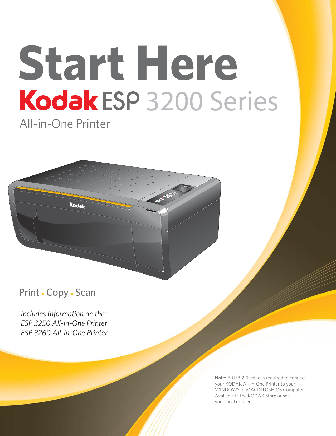 Page 1 of 12 - Kodak Kodak-Esp-3200-Users-Manual- 3200_CoverPage  Kodak-esp-3200-users-manual