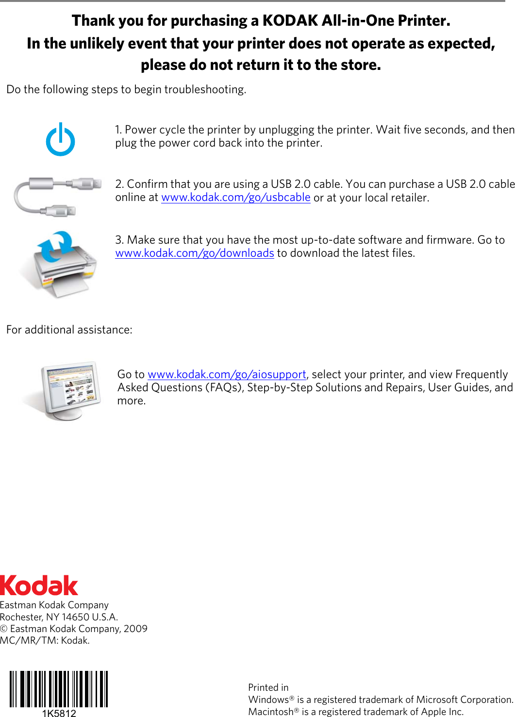 Page 12 of 12 - Kodak Kodak-Esp-3200-Users-Manual- 3200_CoverPage  Kodak-esp-3200-users-manual