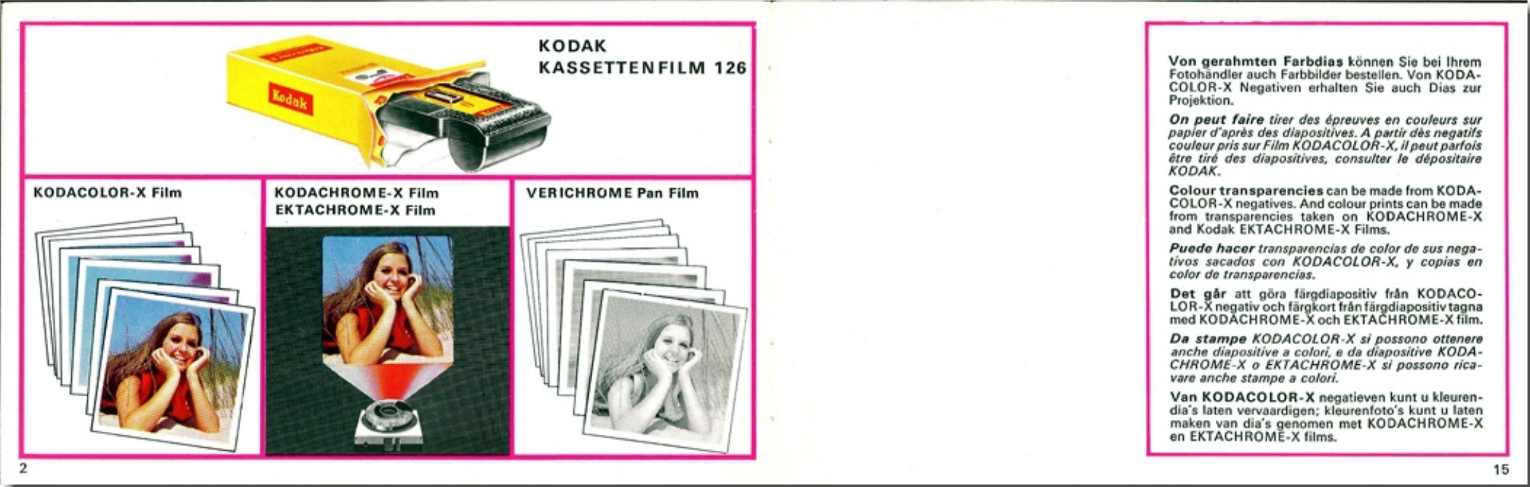 Page 2 of 8 - Kodak Kodak-Instamatic-133-Instruction-Manual-  Kodak-instamatic-133-instruction-manual