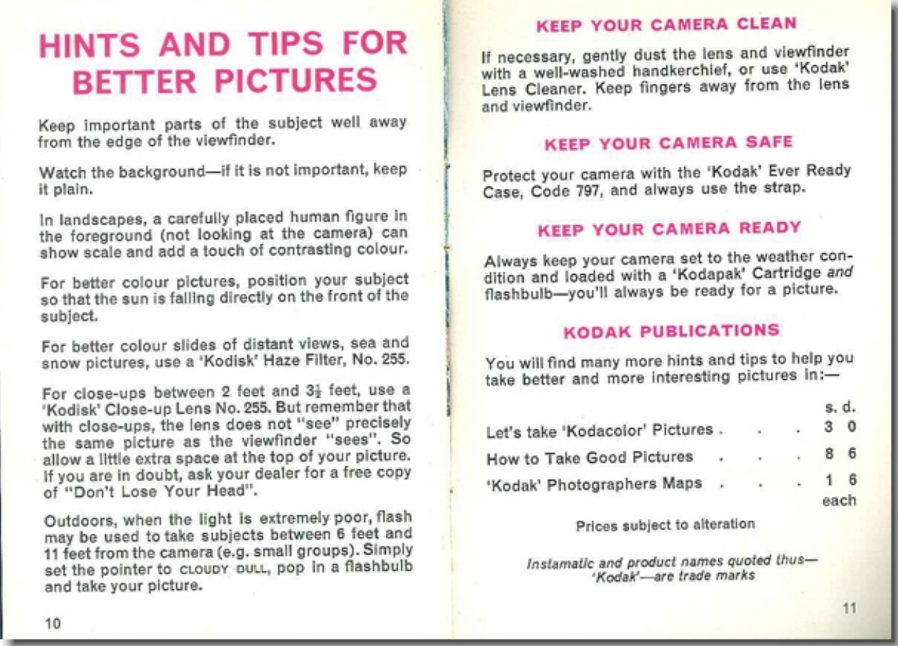 Page 6 of 6 - Kodak Kodak-Instamatic-200-Instruction-Manual- Kodak-instamatic-200-instruction-manual