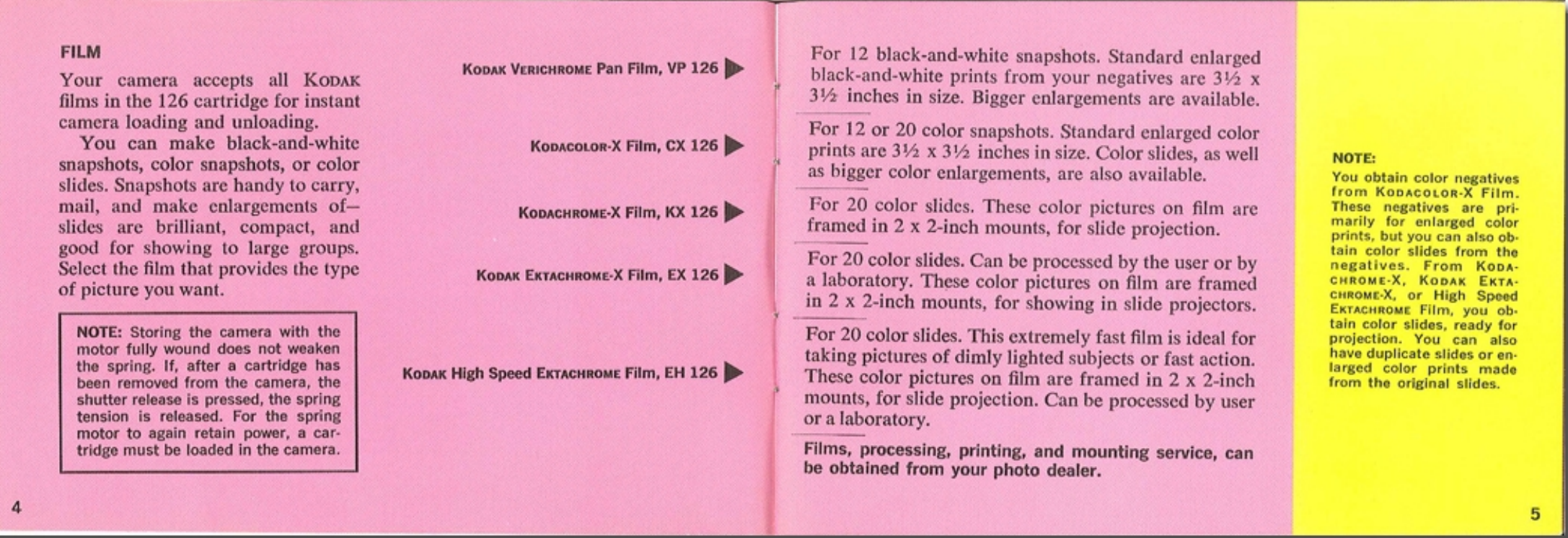 Page 3 of 10 - Kodak Kodak-Instamatic-814-Instruction-Manual-  Kodak-instamatic-814-instruction-manual