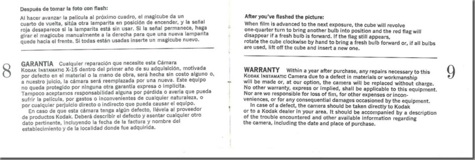 Page 6 of 6 - Kodak Kodak-Instamatic-X-15-Instruction-Manual-  Kodak-instamatic-x-15-instruction-manual