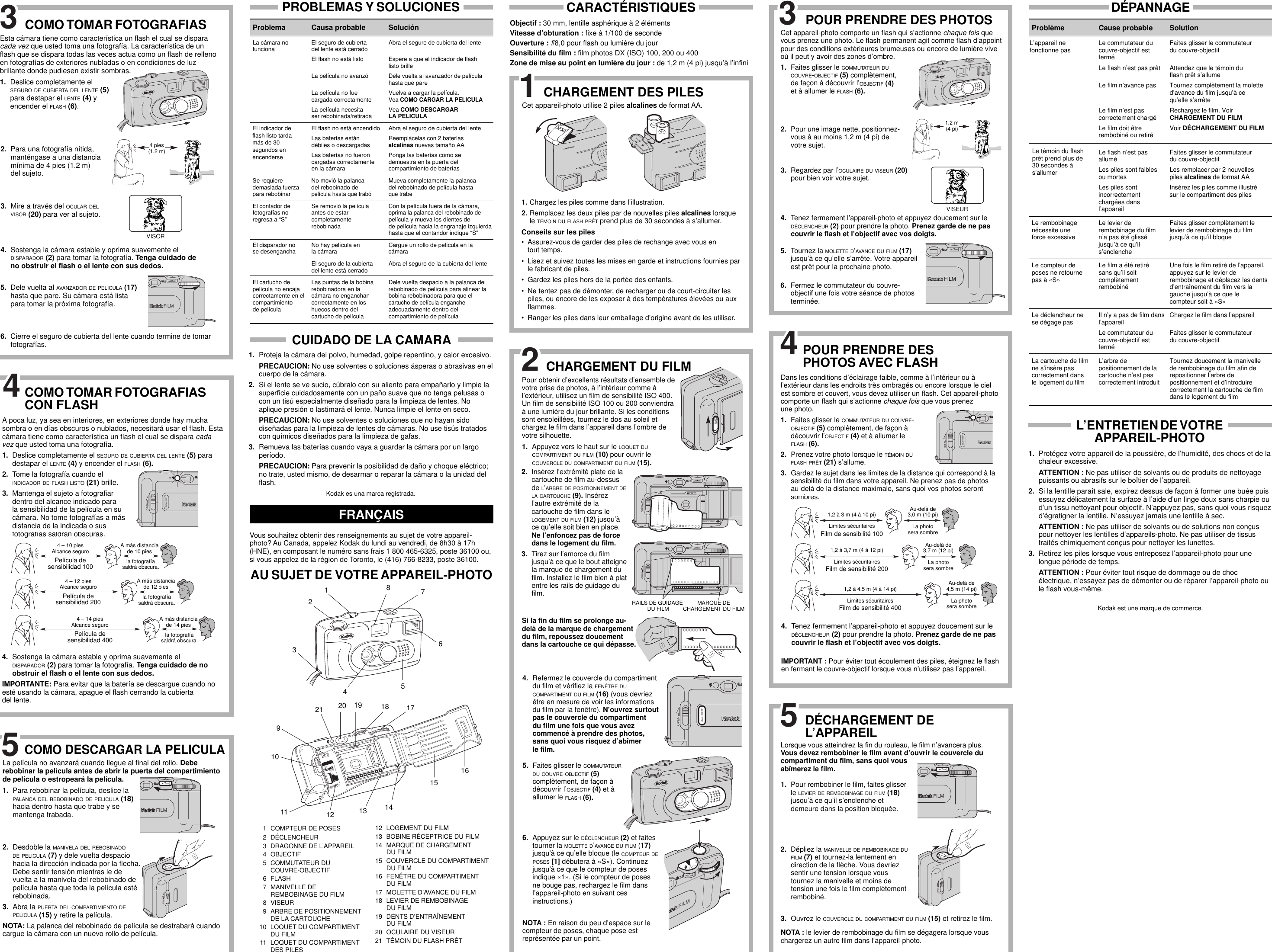 Page 2 of 2 - Kodak Kodak-Kb10-Users-Guide- KB10 US/CAN MANUAL  Kodak-kb10-users-guide