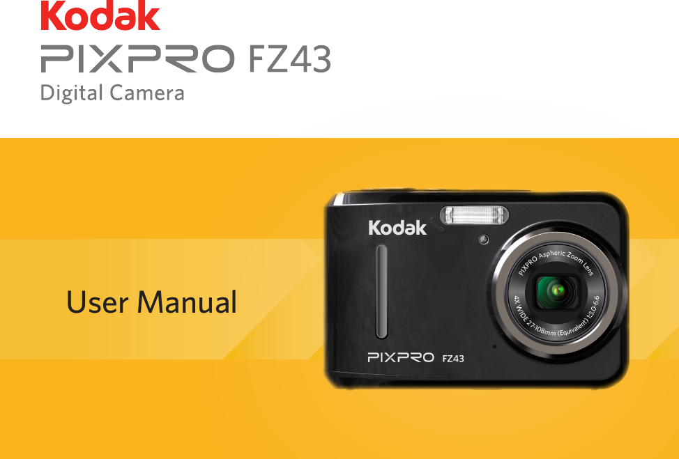 Kodak Pixpro Fz 43 Users Manual