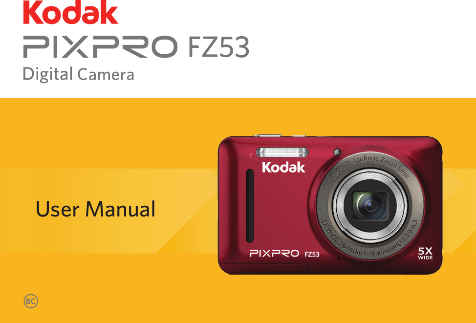 Kodak Pixpro Fz 53 Users Manual