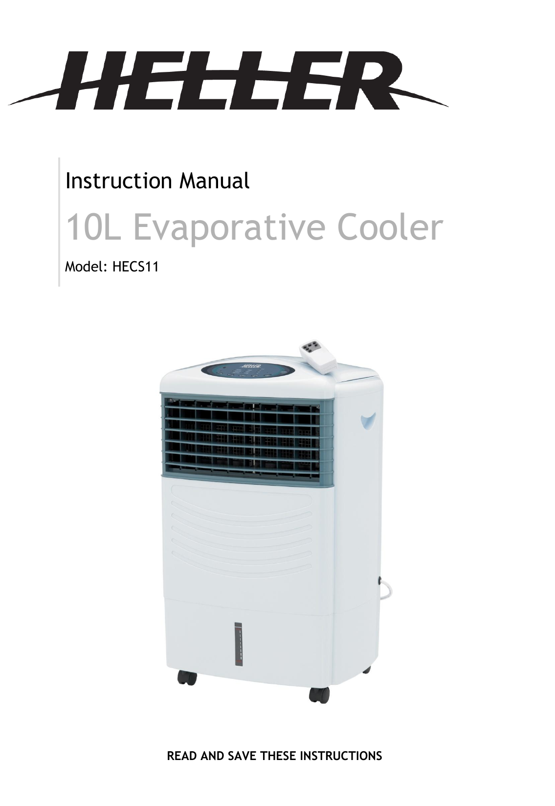 10l evaporative cooler