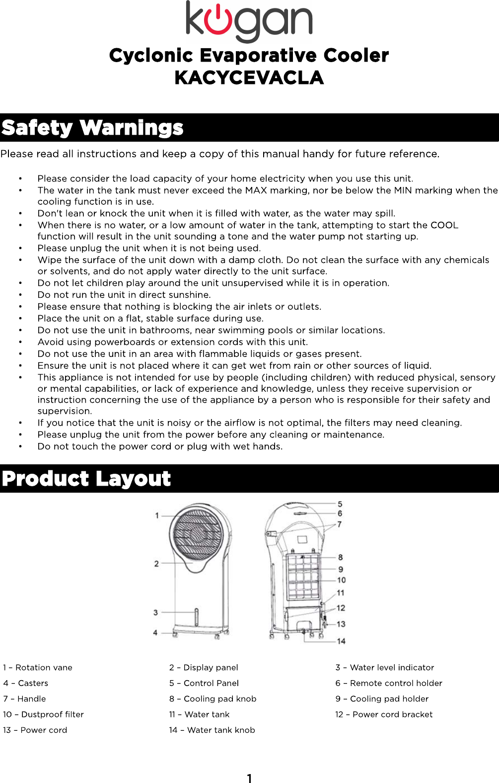 cyclonic evaporative cooler