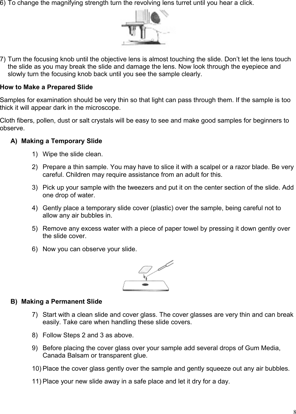 Page 9 of 10 - KAMTS02PAKB Telescope And Microscope Pack User Manual  KAMTS02PAKB-A