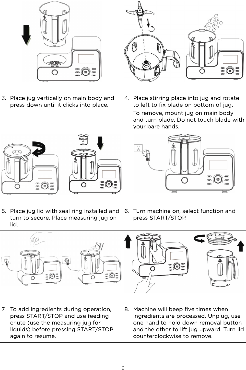 KAPRETHBLNA Kogan ThermoBlend Elite All in One Food Processor Cooker