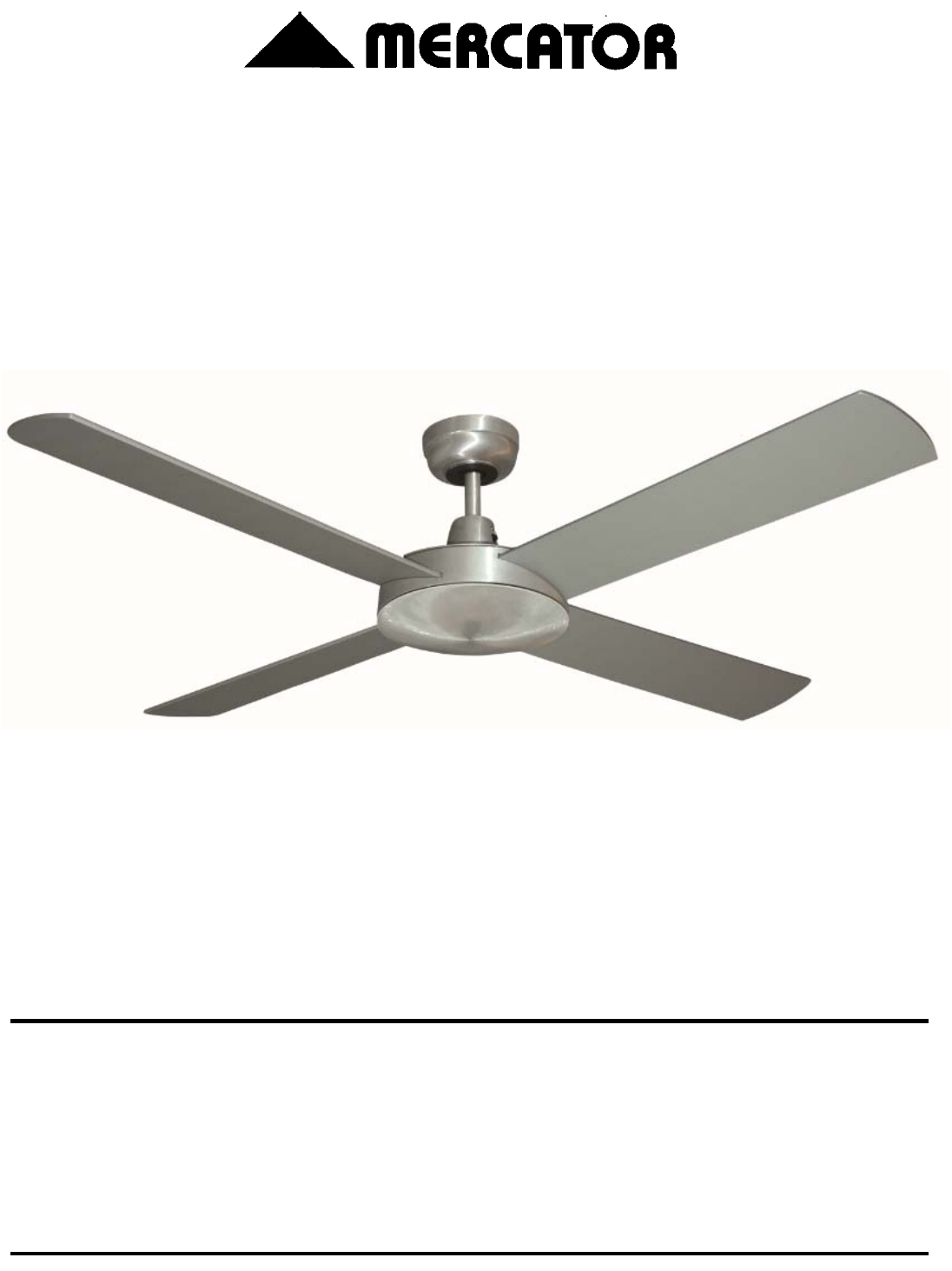Mercator Grange Ceiling Fan Instructions Shelly Lighting