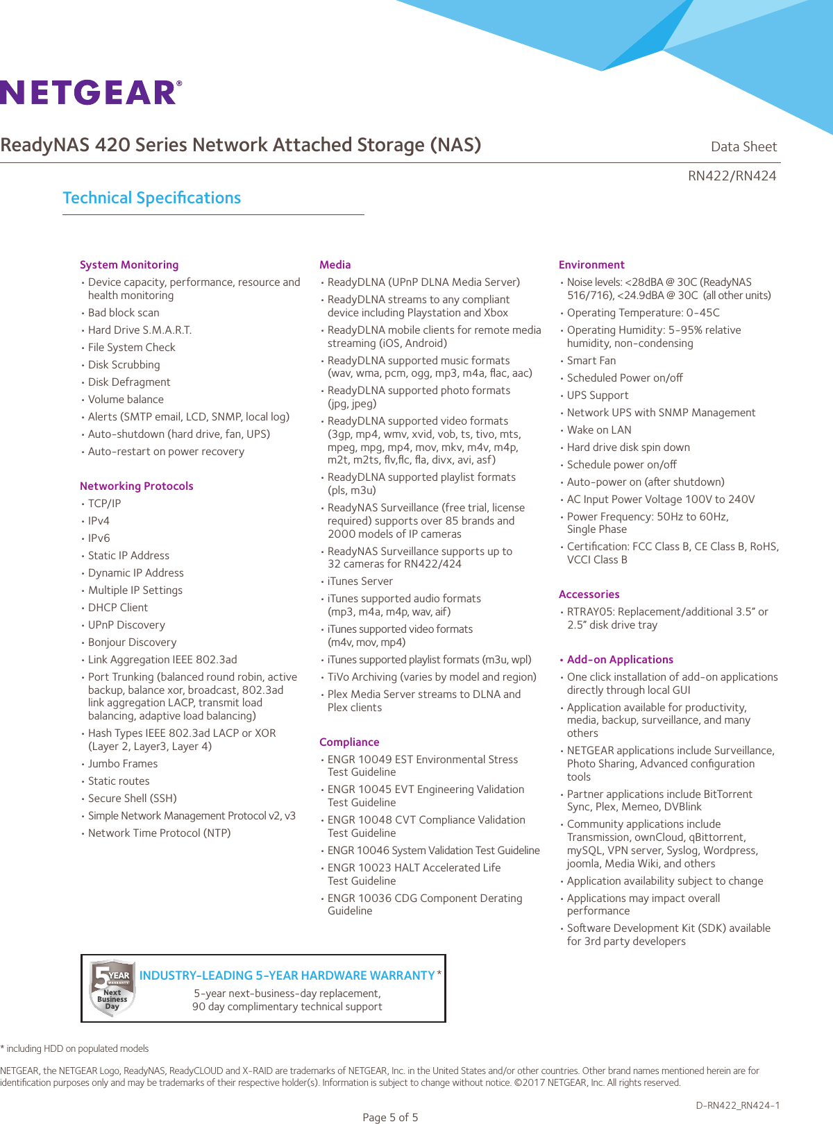 Page 5 of 5 - NTG-RN42200-100AJS