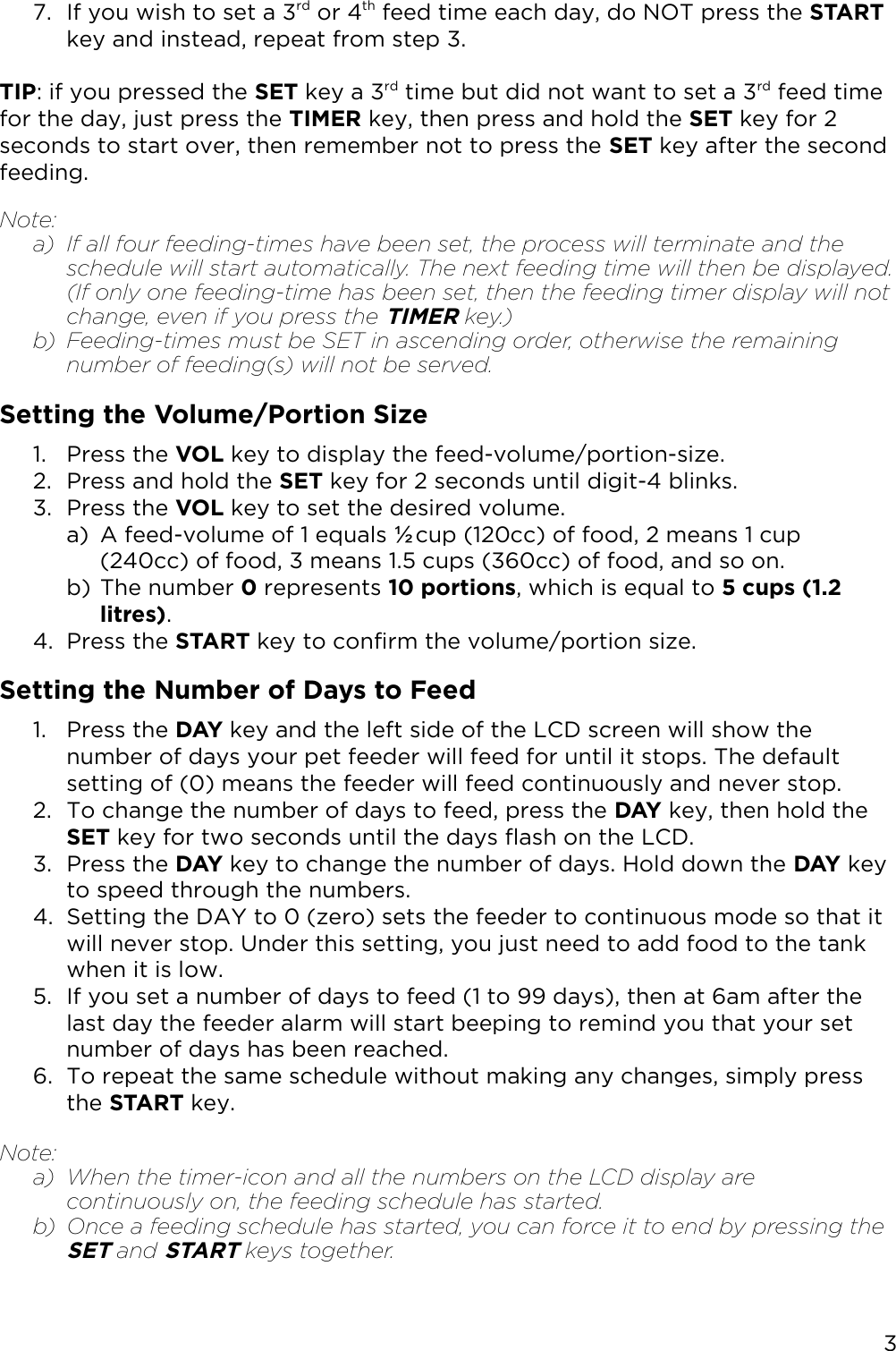 ce compass automatic pet feeder manual