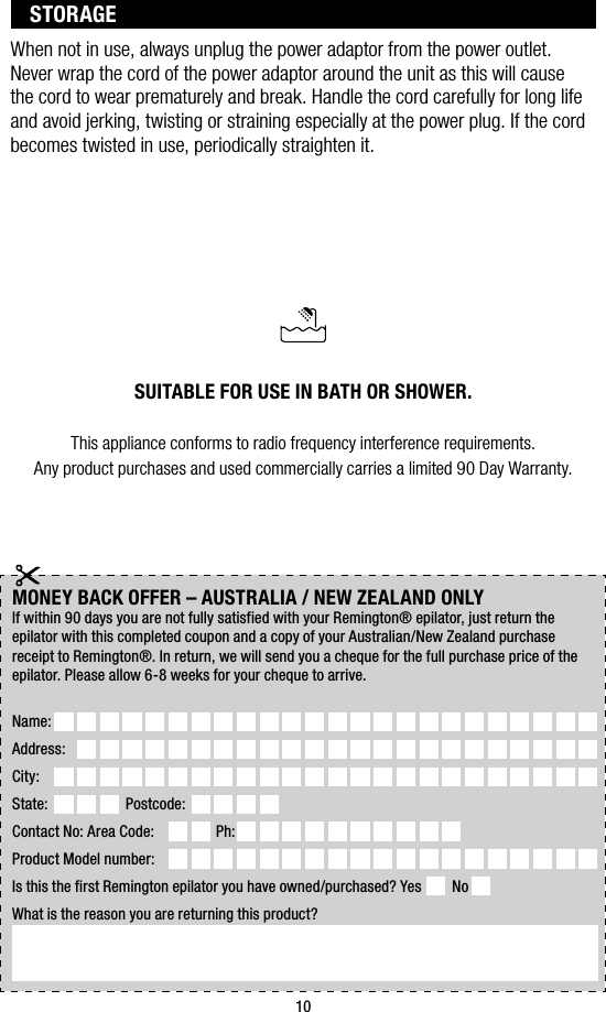 Page 10 of 12 - REM-EP7031AU