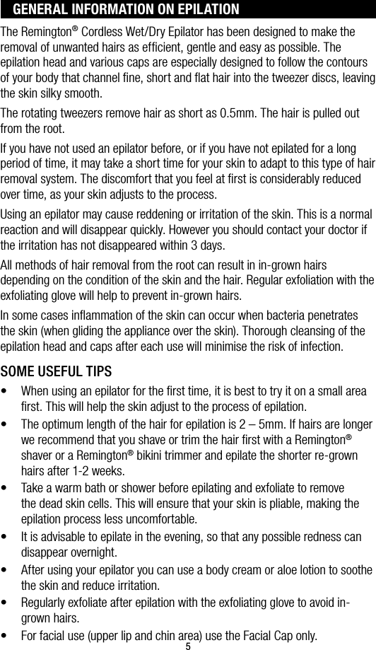 Page 5 of 12 - REM-EP7031AU