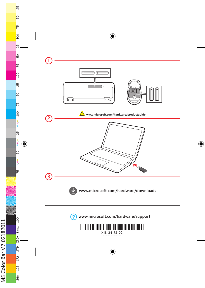 Page 2 of 2 - Wireless Desktop 2000 X18-24172-02