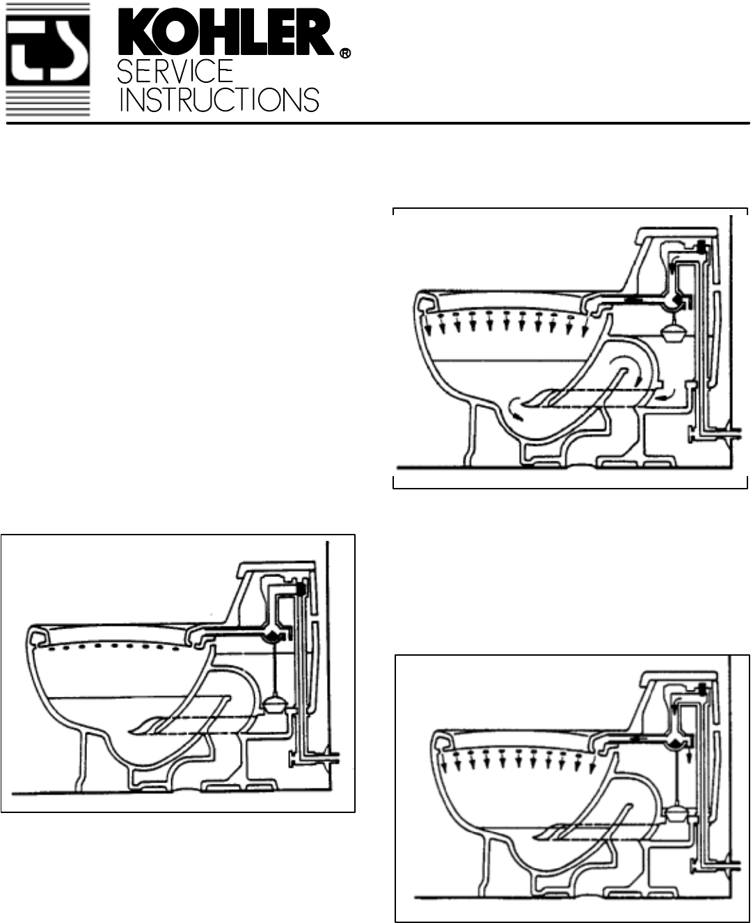 Kohler Toilets K 3378 Eb Users Manual