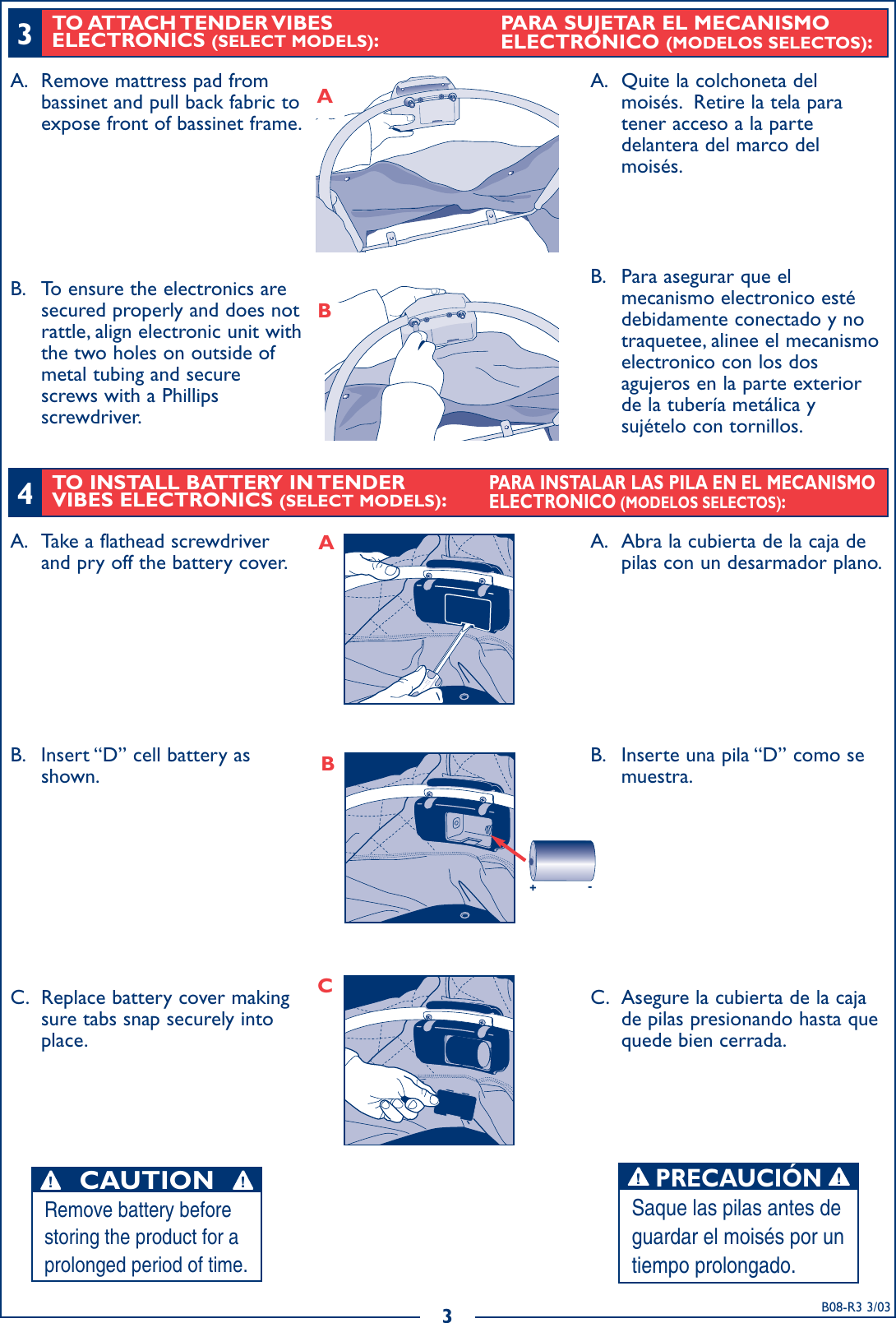 Page 3 of 7 - Kolcraft Kolcraft-18167-Owner-S-Manual B08-R3