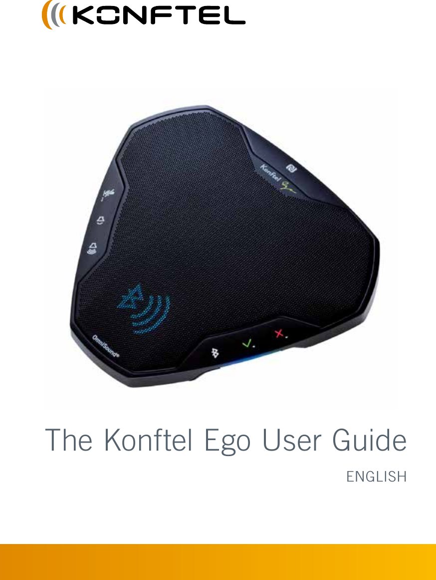 The Konftel Ego User GuideENGLISH