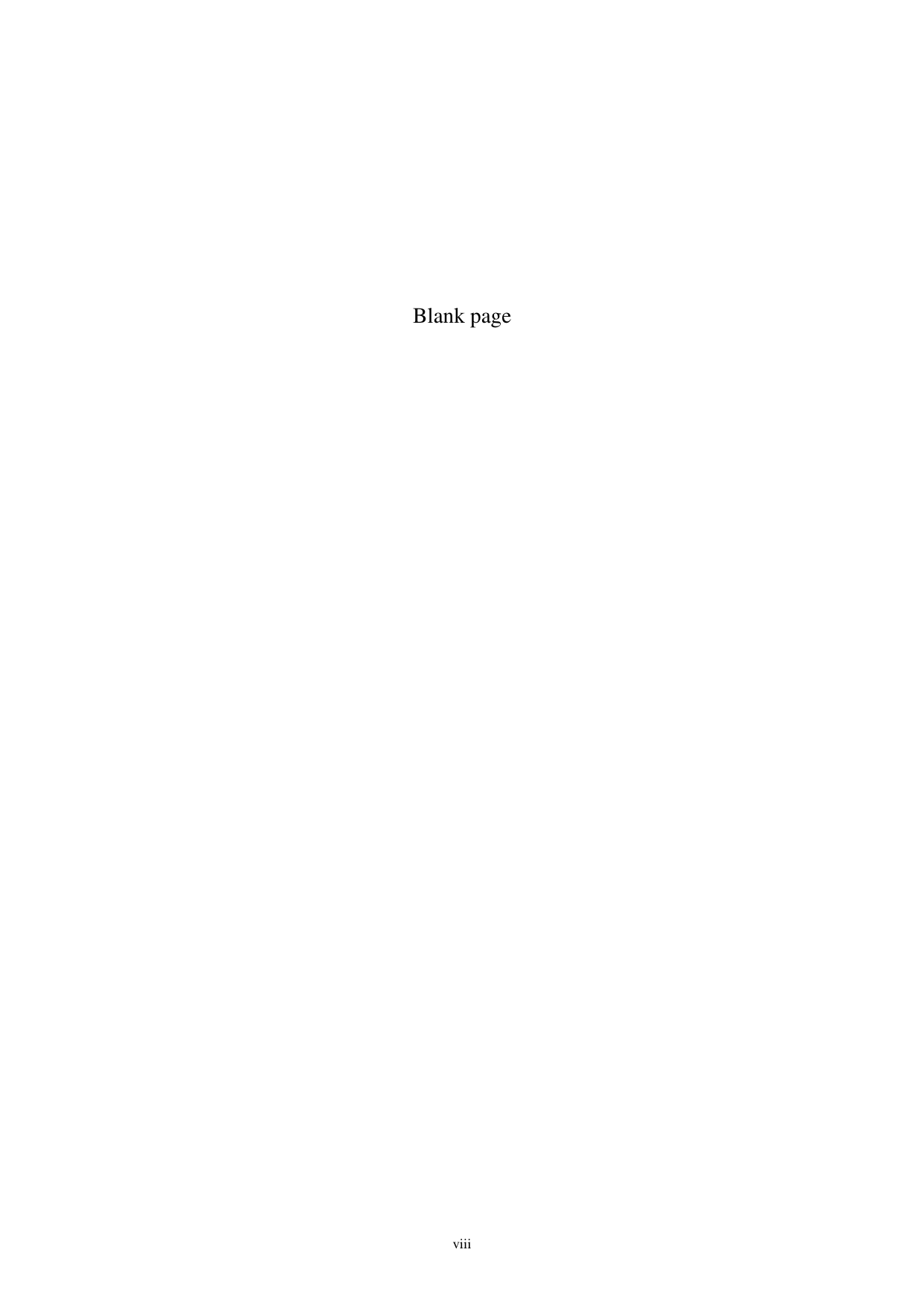 viiiBlank page