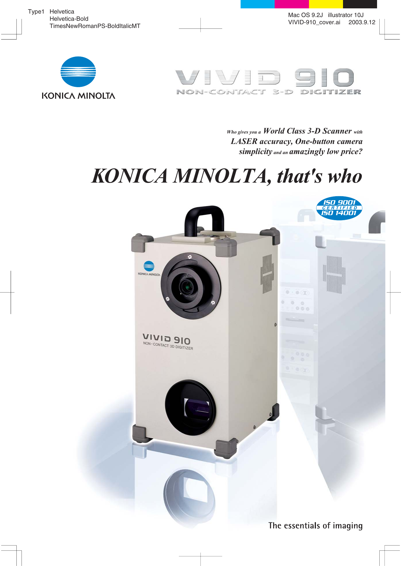 Page 1 of 3 - Konica-Minolta Konica-Minolta-3-D-Scanner-Owners-Manual-  Konica-minolta-3-d-scanner-owners-manual