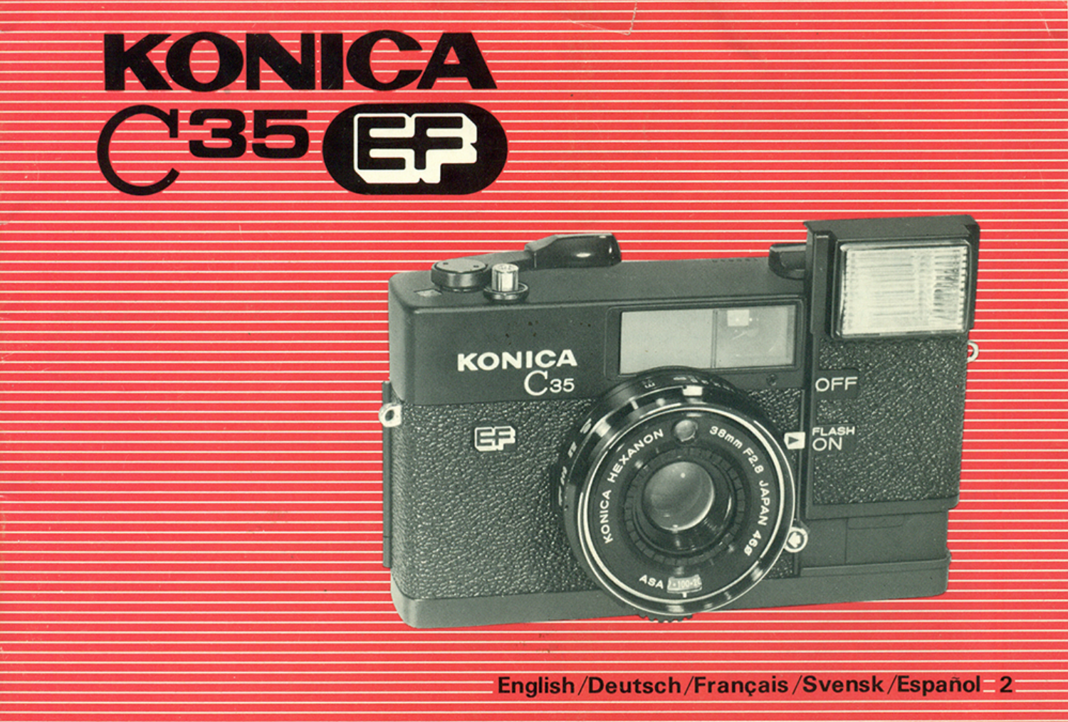 気質アップ 完動品(^^)/ konica c35 ef - カメラ