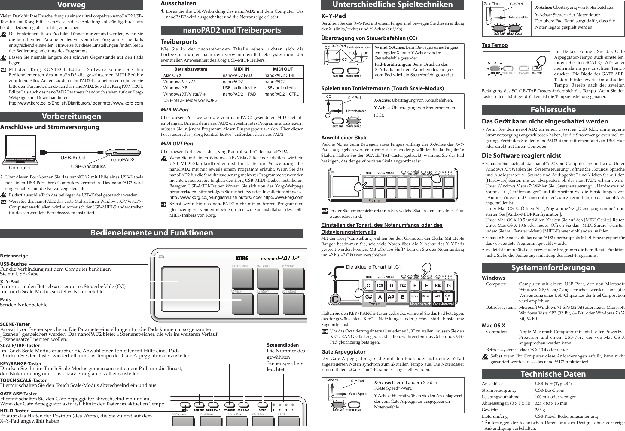 Page 5 of 7 - Korg Korg-Nanopad2-4019-2-Users-Manual- NanoPAD2 Owner's Manual  Korg-nanopad2-4019-2-users-manual