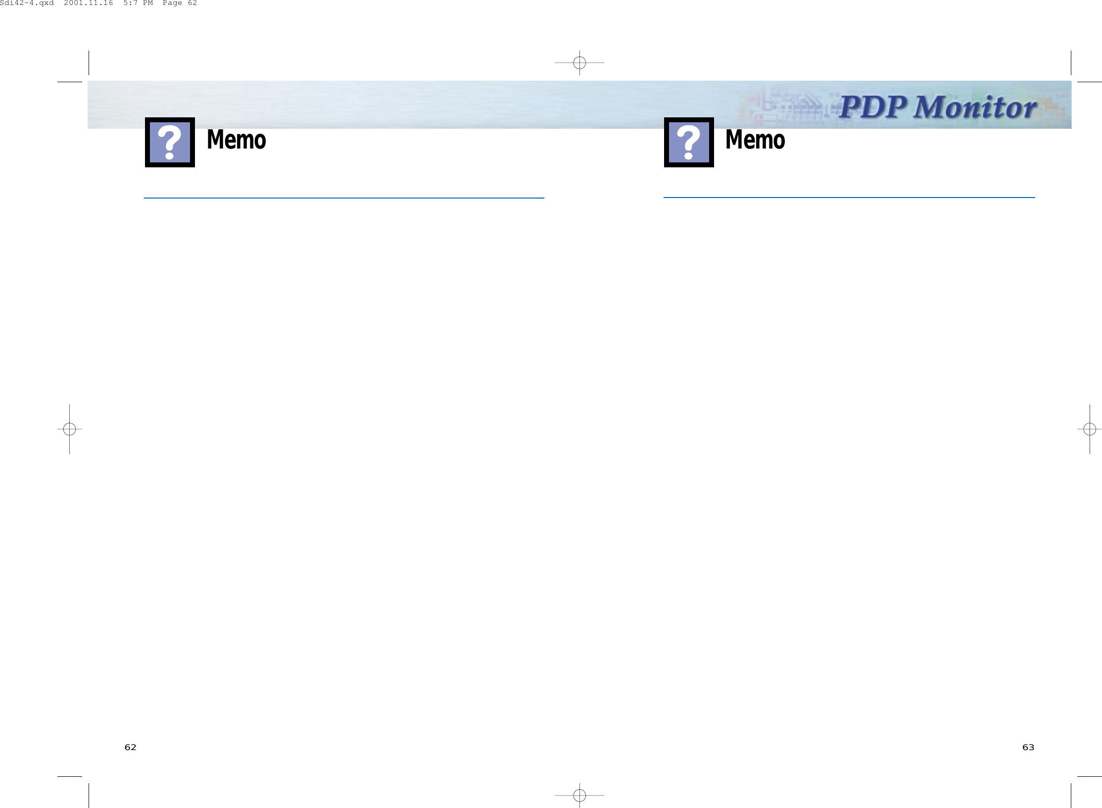 6362Memo MemoSdi42-4.qxd  2001.11.16  5:7 PM  Page 62