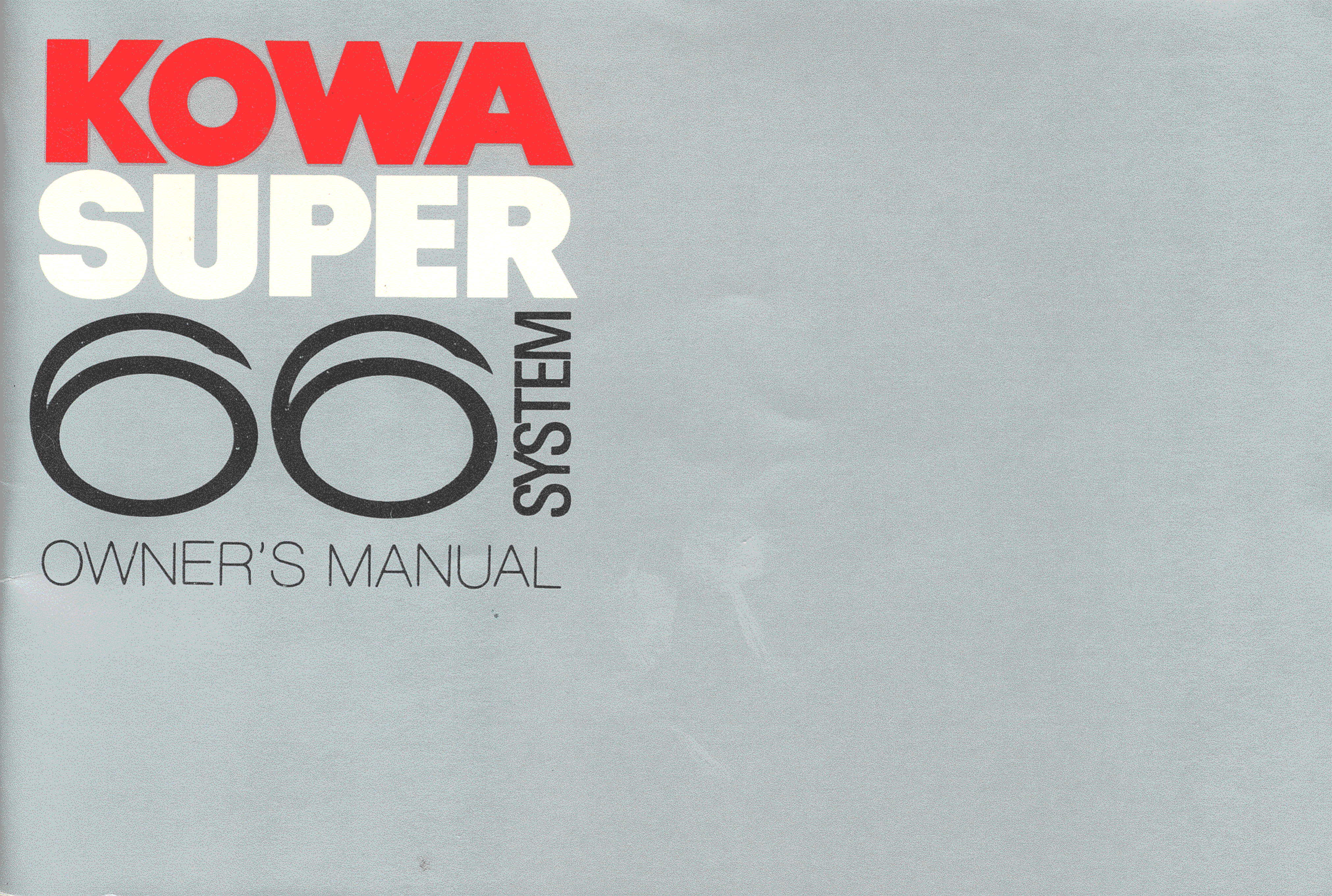 kowa sl-15 service manual