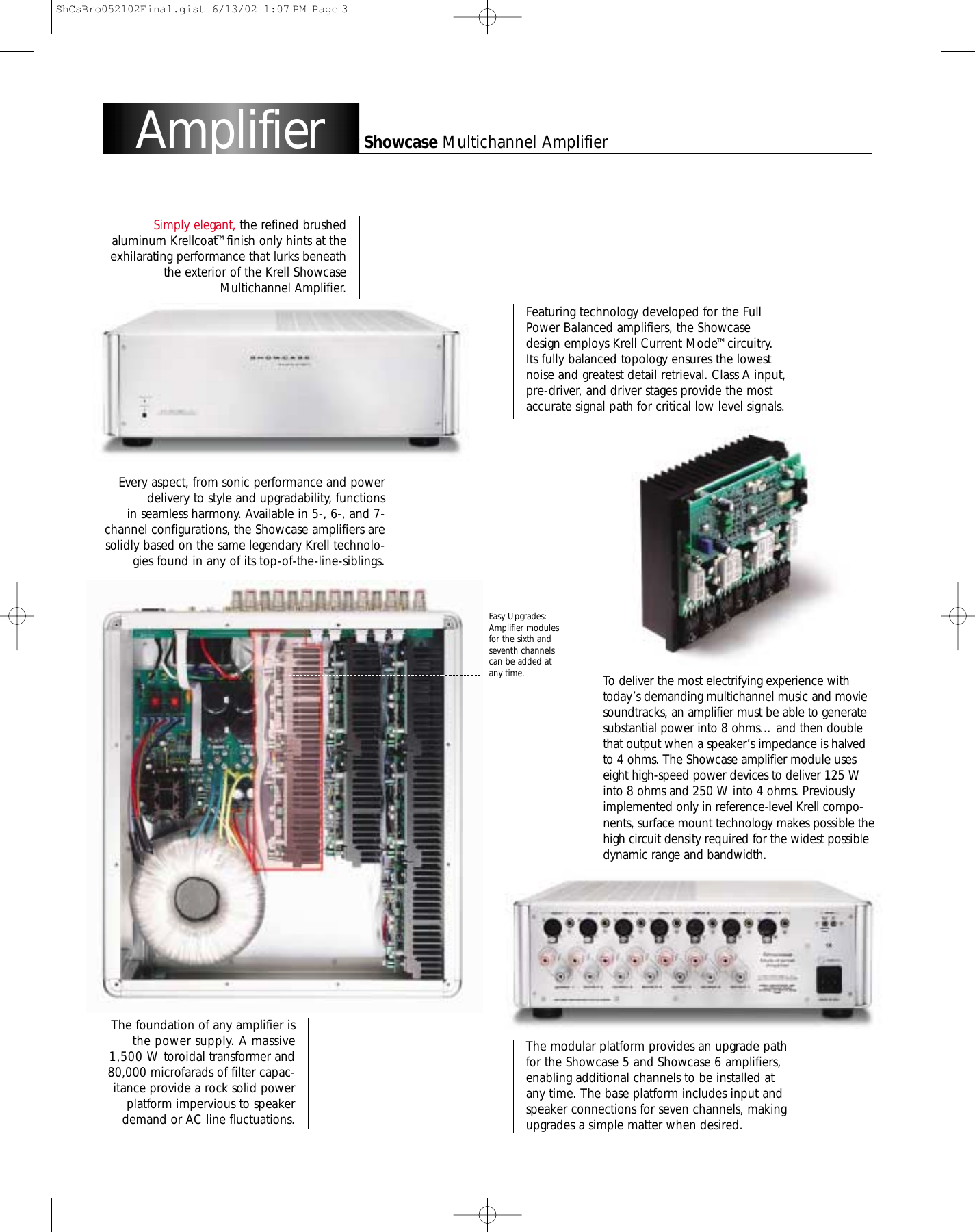 Page 3 of 4 - Krell-Industries Krell-Industries-Surround-Sound-Preamp-Processor-Users-Manual-  Krell-industries-surround-sound-preamp-processor-users-manual