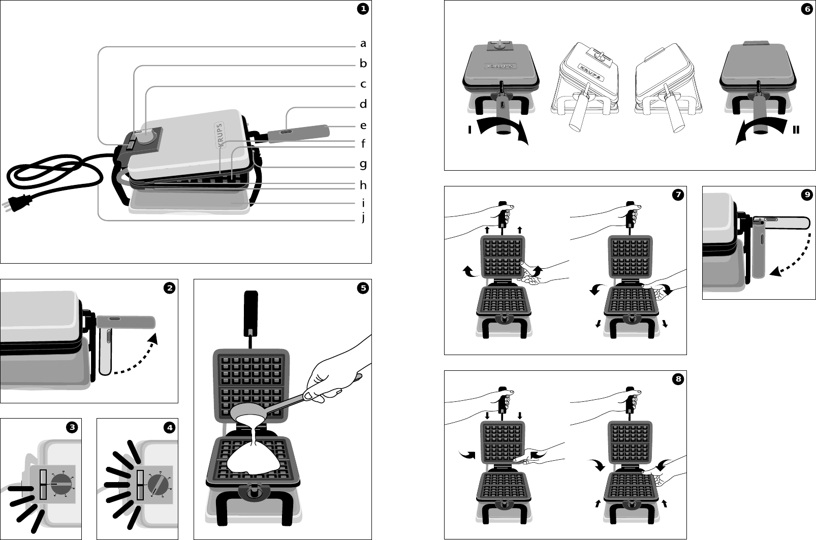 Page 2 of 7 - Krups Krups-Art-Gaufrier-Expert-Users-Manual-  Krups-art-gaufrier-expert-users-manual