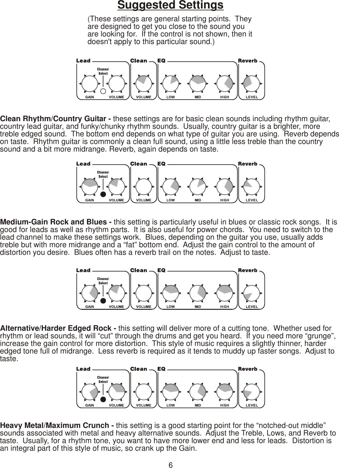 Page 6 of 8 - Kustom Kustom-Arrow-16-Users-Manual- Arrow16-16R Owners Manual 11OCT05  Kustom-arrow-16-users-manual