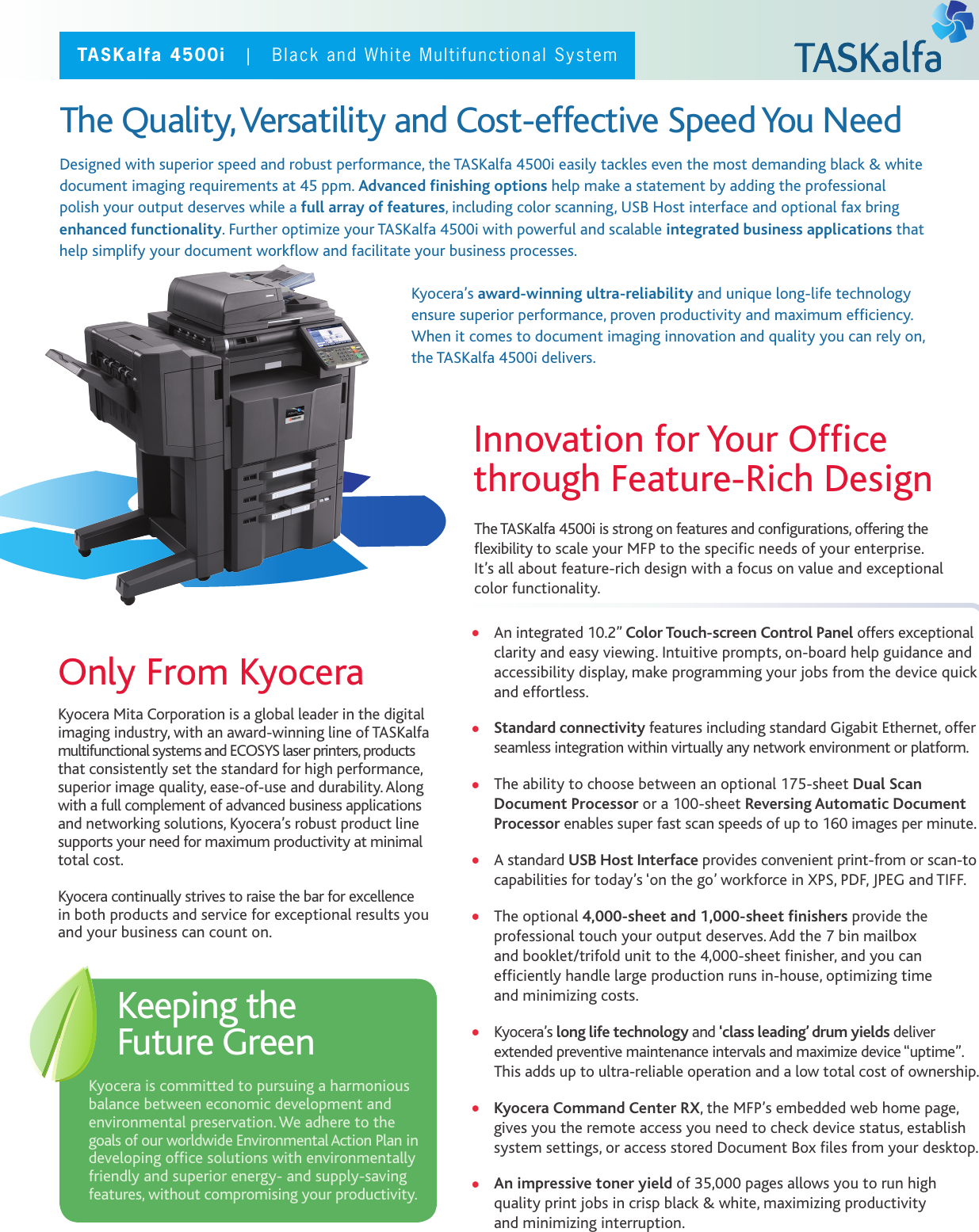 Page 2 of 4 - Kyocera 4500i User Manual  To The 65933003-f202-4c69-b2f0-4afcf6d99bea