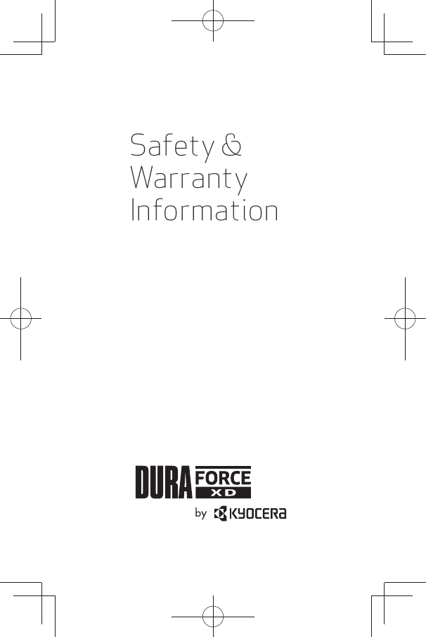 Safety &amp; Warranty Information