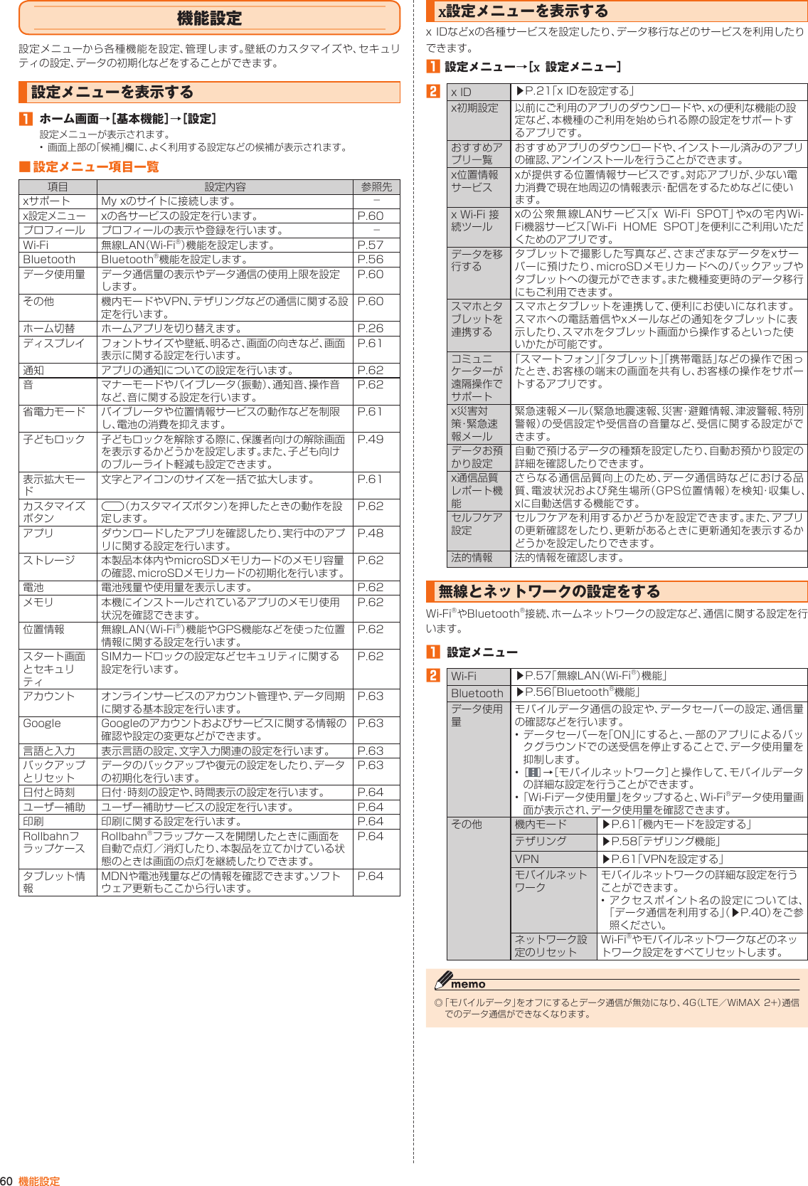 Page 61 of Kyocera FA85 Tablet User Manual 2