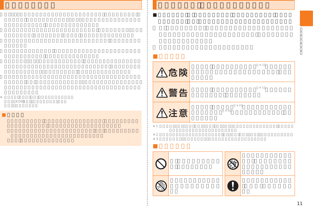 11免責事項について  ■ お知らせ    安全上のご注意（必ずお守りください）■ ご使用の前に、この「安全上のご注意」をよくお読みのうえ、正しくお使いください。また、お読みになった後は大切に保管してください。■ 表示の説明■ 図記号の説明