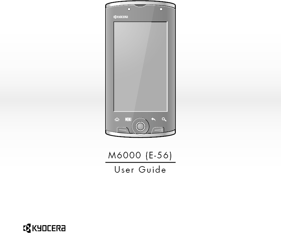 User GuideM6000 (E-56)